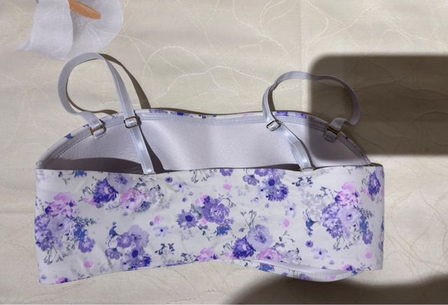 Sujetador Victoria's Secret Floral Morado