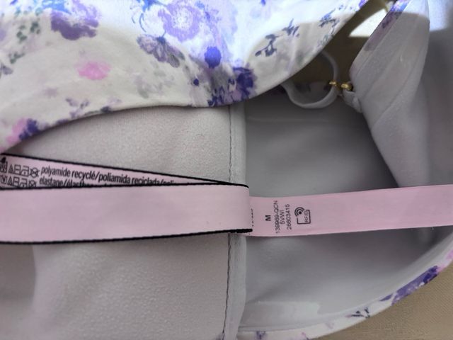 Sujetador Victoria's Secret Floral Morado