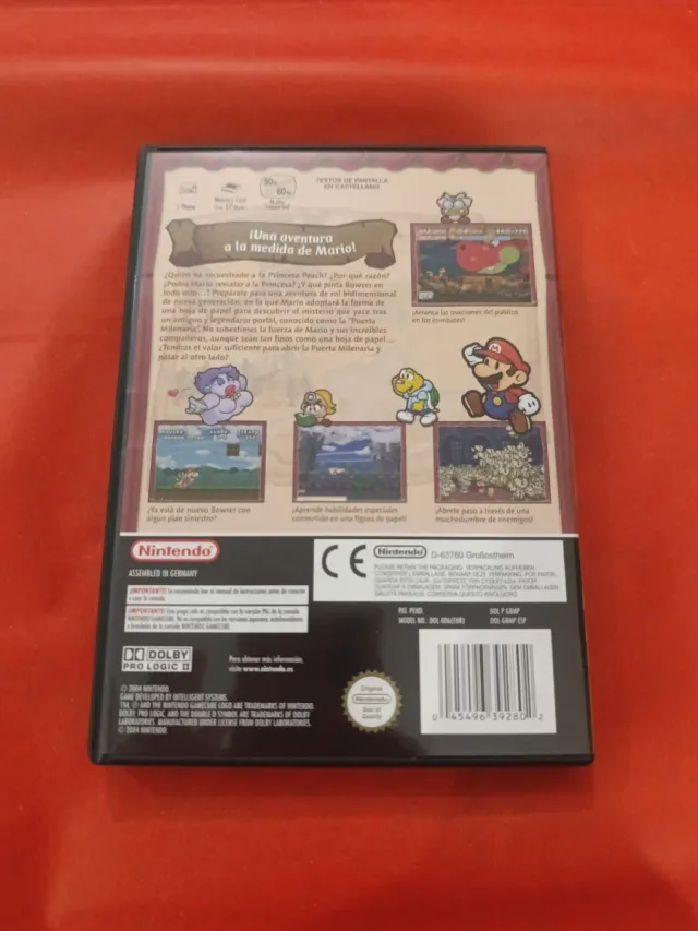 Paper Mario La Puerta Milenaria GameCube