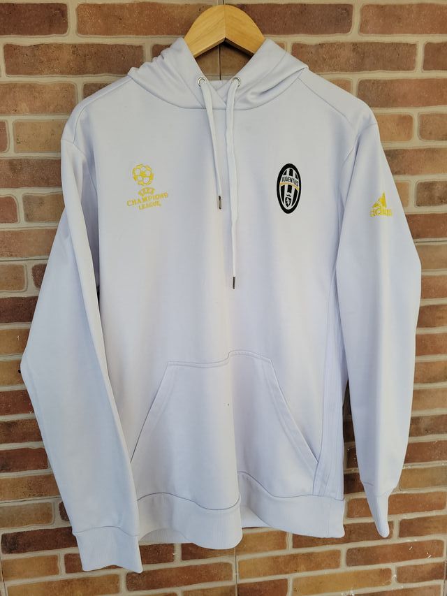 Sudadera Adidas Champions League Juventus Blanca