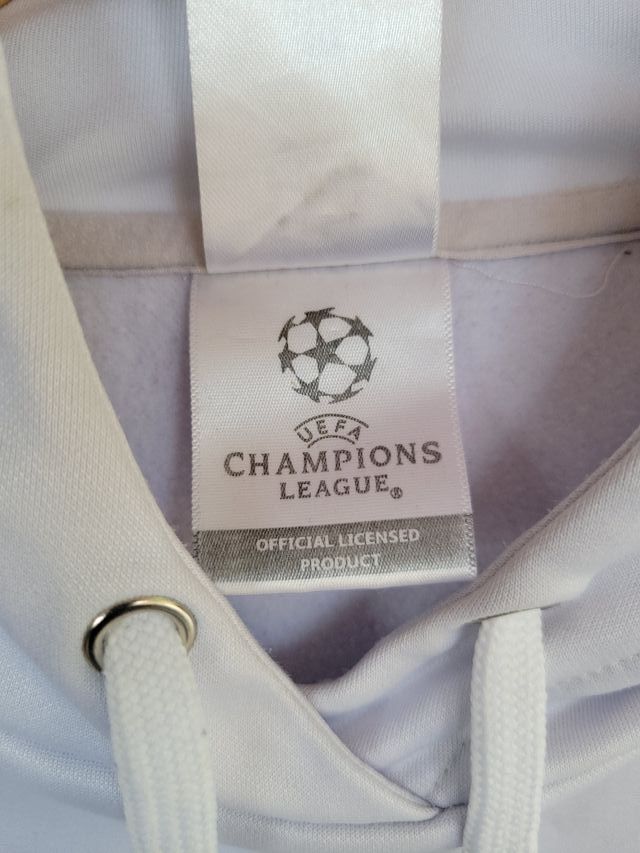 Sudadera Adidas Champions League Juventus Blanca