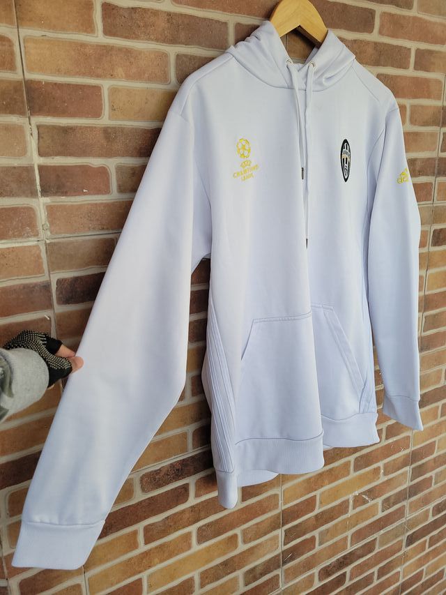 Sudadera Adidas Champions League Juventus Blanca