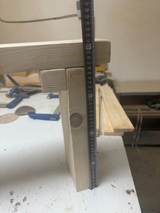 Banco decorativo de madera