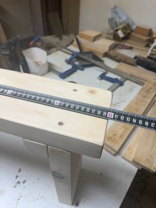 Banco decorativo de madera