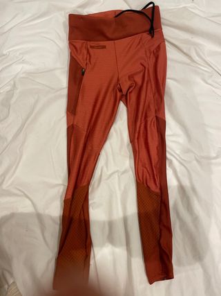 Pantalones deportivos Kalenji naranjas/rojos