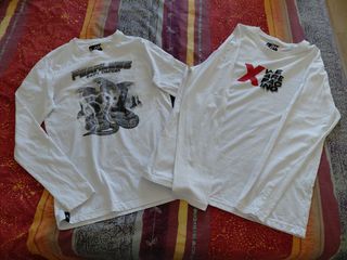 Camisetas Losan Blancas Manga Larga (2 uds)