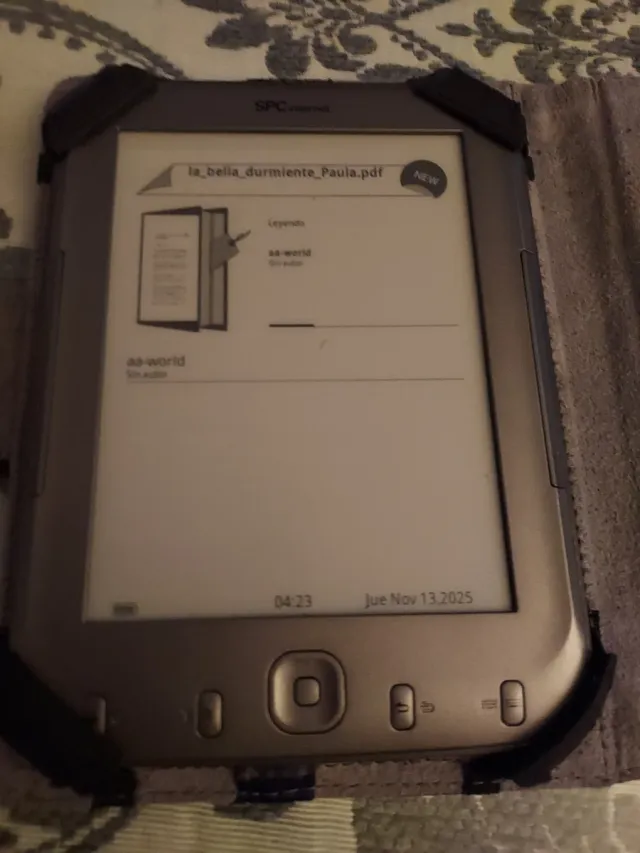 Lector Ebook SPC Gris