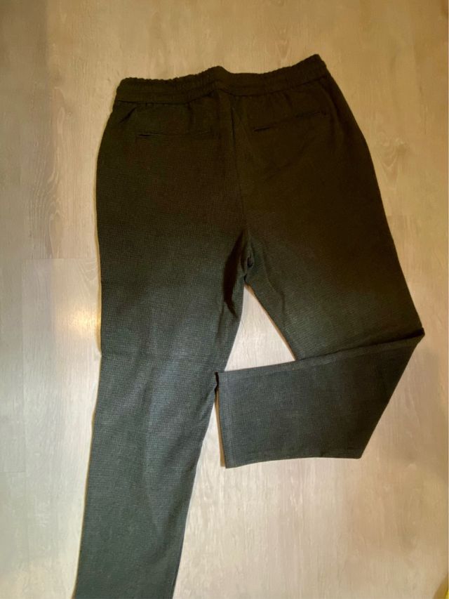 Jogger Zara Hombre Verde Oliva