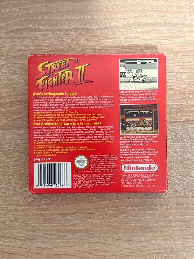 Street Fighter II - Game Boy Nintendo Classics