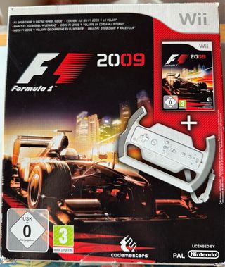 F1 2009 + Volante Wii