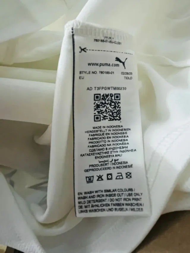 Camiseta FC Valencia Puma Talla M