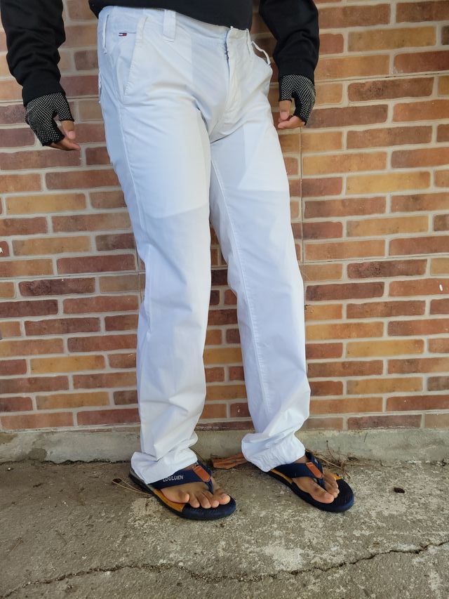 Pantalones Chinos Tommy Hilfiger Blancos