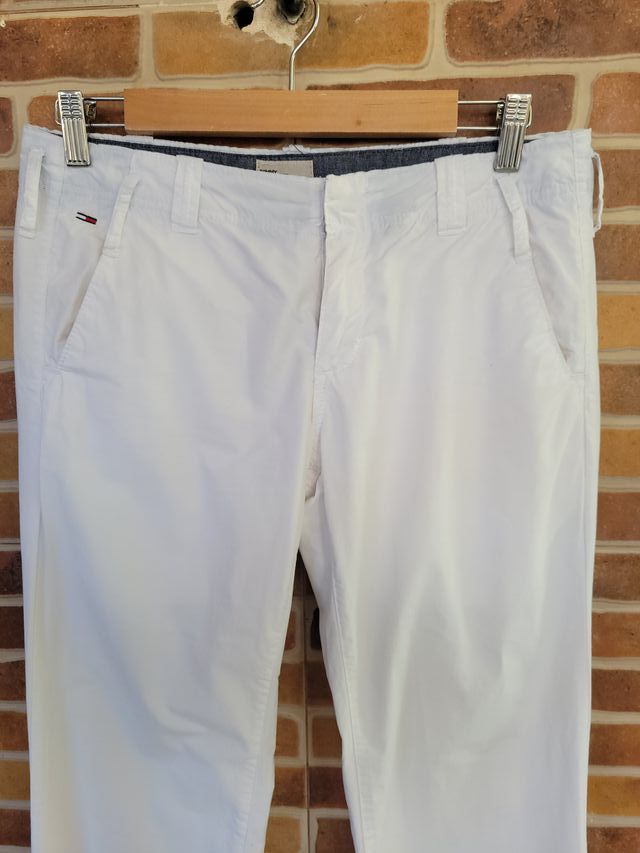 Pantalones Chinos Tommy Hilfiger Blancos