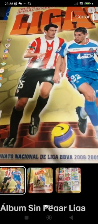 Álbum Completo Liga Este 2008-2009 sin pegar