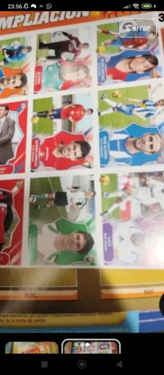 Álbum Completo Liga Este 2008-2009 sin pegar