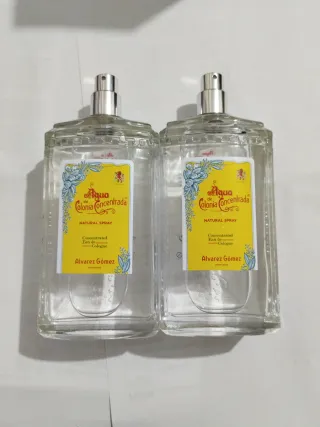 2x Agua de Colonia Concentrada Alvarez Gómez
