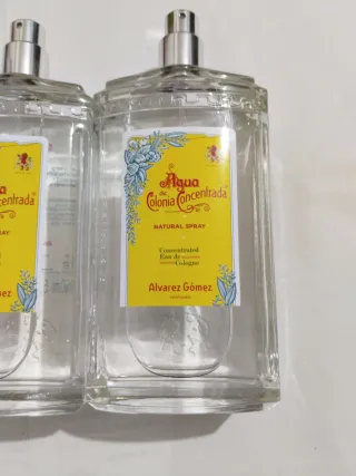 2x Agua de Colonia Concentrada Alvarez Gómez