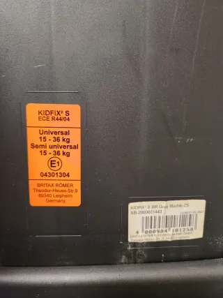 Silla Coche Britax Römer Kidfix 2 S