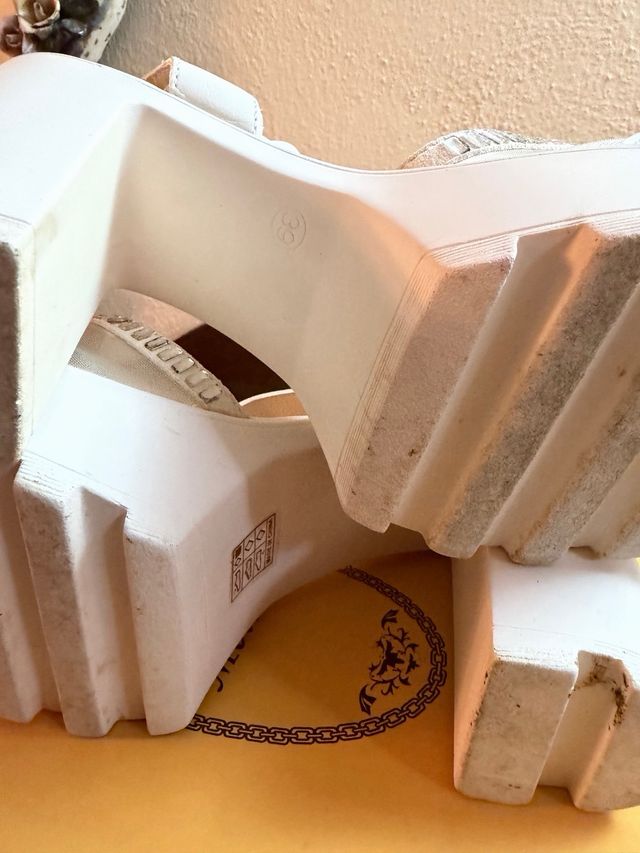 Scarpe Mellisa donna bianche tacco alto