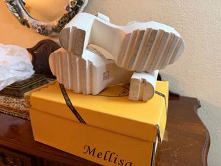 Scarpe Mellisa donna bianche tacco alto