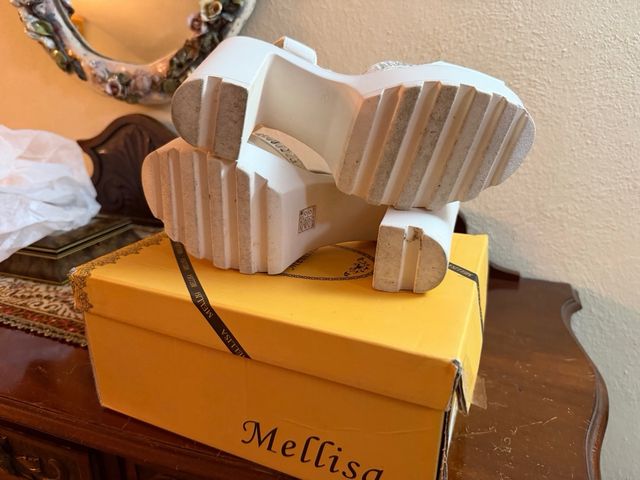 Scarpe Mellisa donna bianche tacco alto