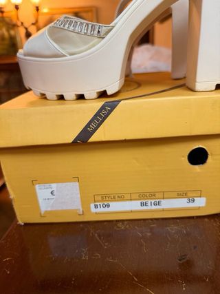 Scarpe Mellisa donna bianche tacco alto