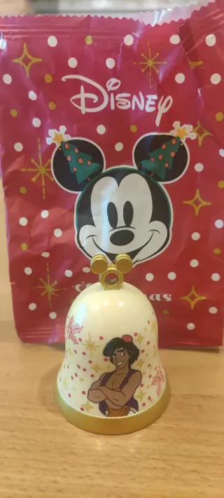 Campanella Conad Disney Christmas Bell 2025 Aladdi