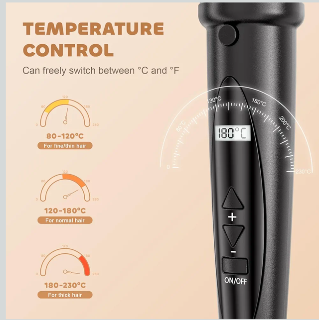 Rizador de pelo 5 en 1 Cerámico Anti Frizz Nuevo