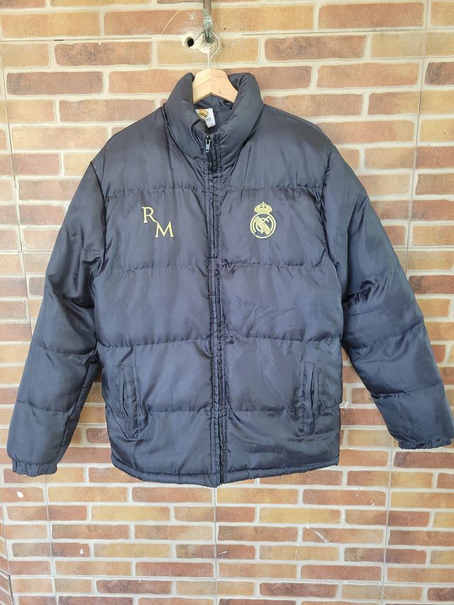 Chaqueta Real Madrid acolchada negra Talla L