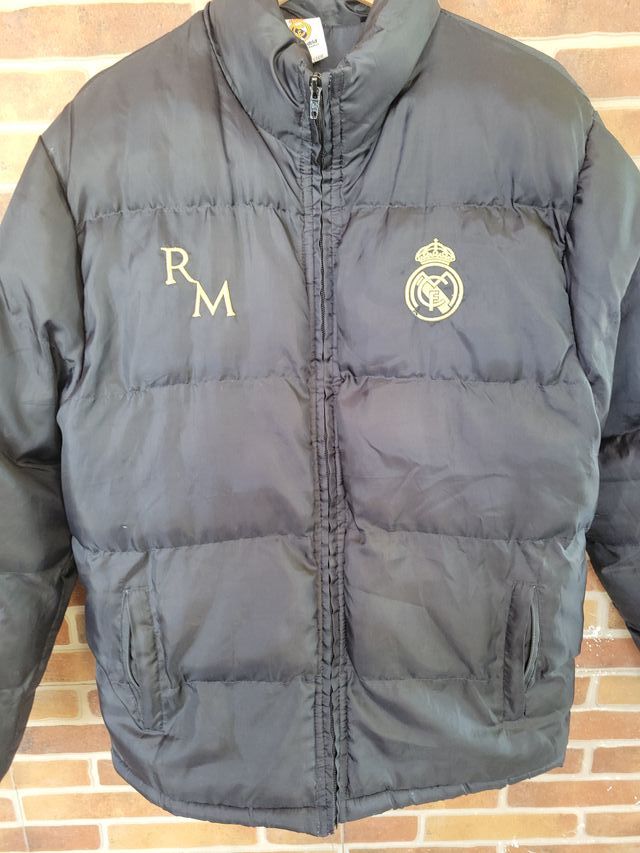 Chaqueta Real Madrid acolchada negra Talla L