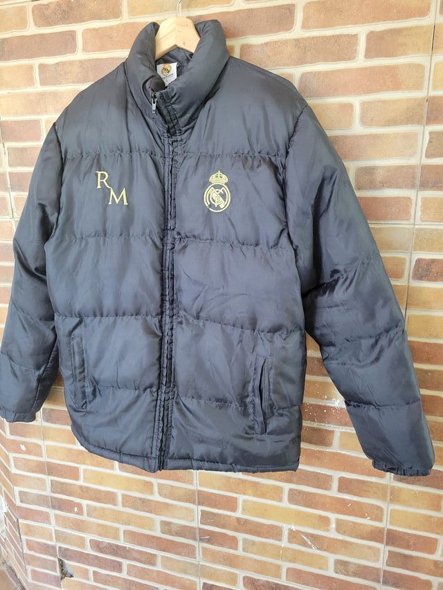 Chaqueta Real Madrid acolchada negra Talla L