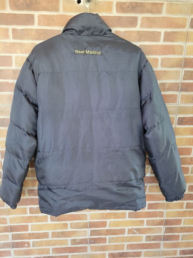 Chaqueta Real Madrid acolchada negra Talla L