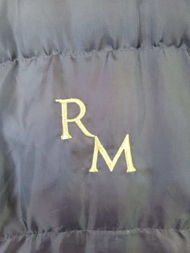 Chaqueta Real Madrid acolchada negra Talla L