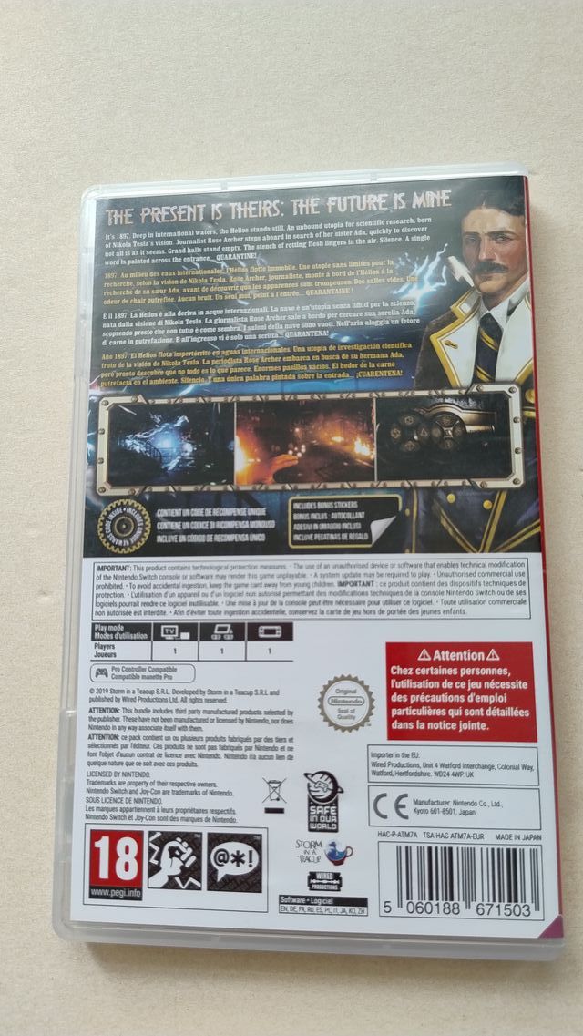 Close to the Sun Nintendo Switch