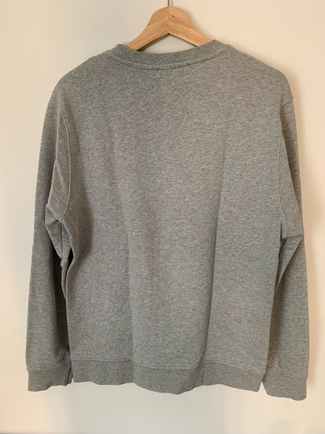 Sudadera Pedro del Hierro gris cuello redondo