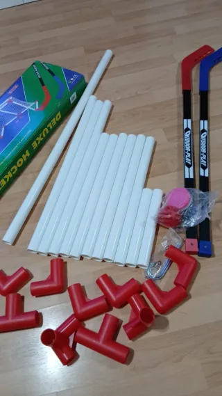 Portería de fútbol infantil