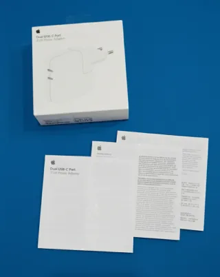 Caricatore Dual iPhone 35W USB-C + cavo, lotto