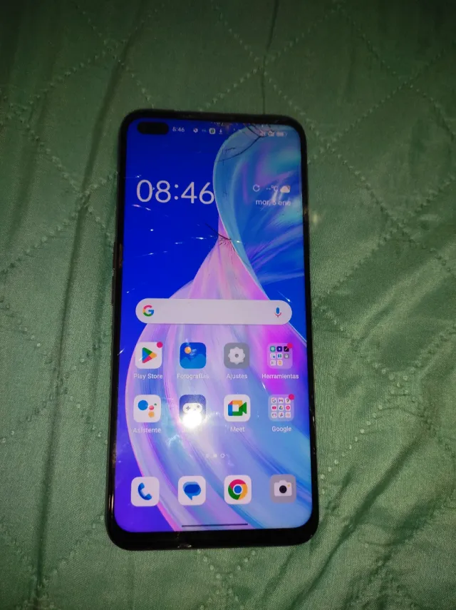 Oppo Reno4 Z 5G Plata/Blanco