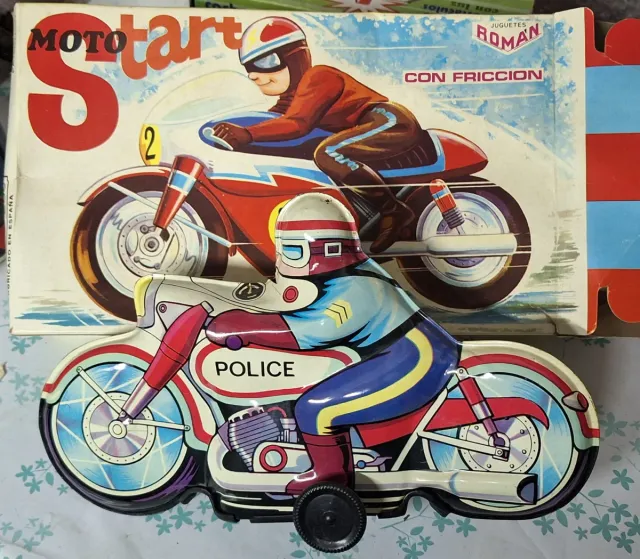 Moto di lamiera Moto Start Roman