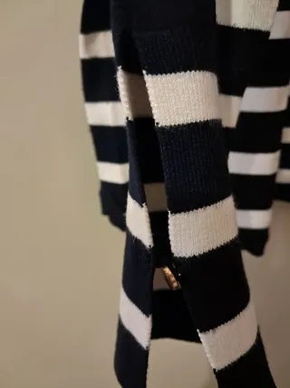 Jersey Esfera Rayas Azul Marino Talla L