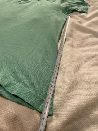 Polo Lacoste Vintage Verde Talla S