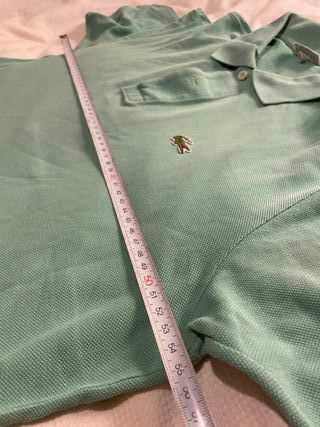 Polo Lacoste Vintage Verde Talla S
