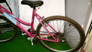 Bicicleta rosa niña/mujer