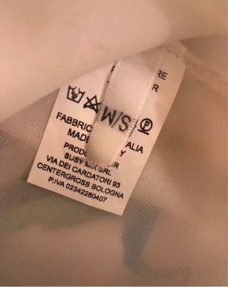 Camicia elegante bianca con rouches