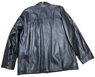 Chaqueta Piel Ovino Negra