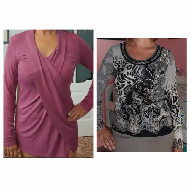 Camiseta manga larga mujer