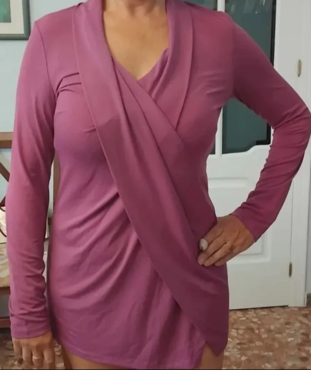 Camiseta manga larga mujer