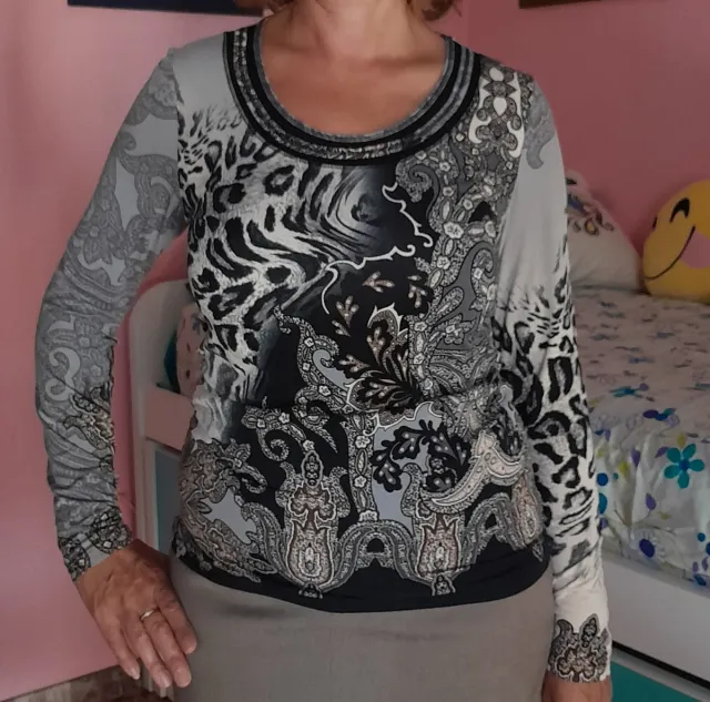 Camiseta manga larga mujer