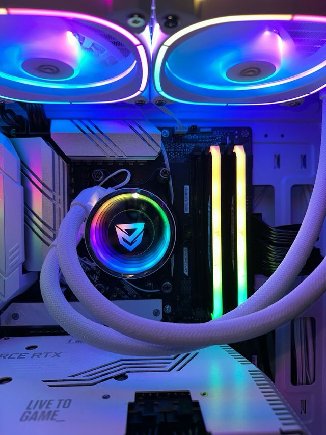 PC Gaming Potente Blanco