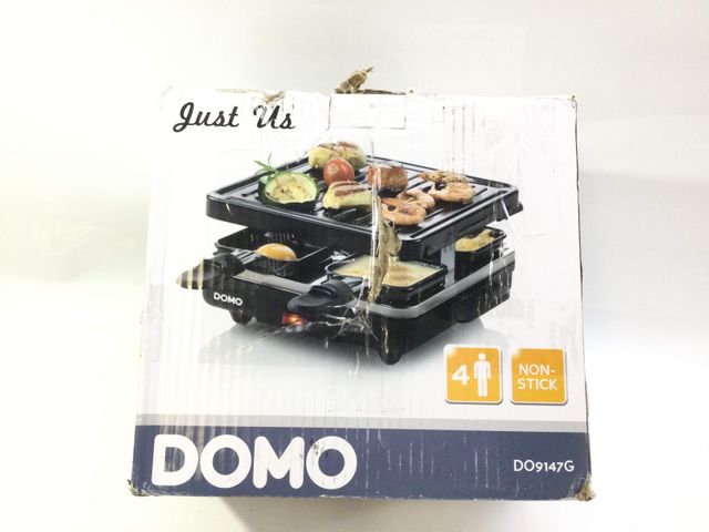 Domo Raclette Grill 4 Personas Non-Stick